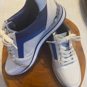 Michael kors White and blue sneakers